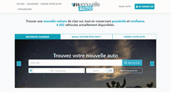 Desktop Screenshot of manouvelleauto.com